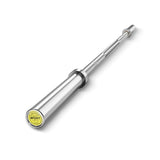 Garvee 7ft Olympic Barbell Bar, 44LB Load, 1500 lbs Capacity, Weight Bars for Gym Home Exercises, Red or Black - Hard Chrome Plating
