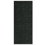Garvee Machine Washable Non-Slip Low-Pile Area Rug - Solid Black Modern Indoor Floor Carpet, Mark-Resistant Non-Shedding for Bedroom, Living Room, Dining Room, Kitchen, Home Office - Black - 4x6 ft (122x183 cm) - USA