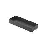 Garvee Under Sink Organizer Pull Out Cabinet Organizer Baskets for Kitchen Bathroom Pantry, 3 Drawer Sizes, ABS Plastic with Metal Slides, Black