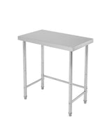 Garvee Stainless Steel Prep Table 18x32 in, Commercial Utility Work Table, Open Base, Durable, Weather-Resistant