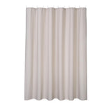 Garvee Luxury Linen-Effect Shower Curtain 240GSM Heavyweight Water-Repellent Polyester Ivory 100x180cm for Bathroom & Hotel - Beige