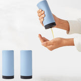 Garvee Silicone Squeeze Soap Dispenser 2-Pack Leak-Proof Refillable Bottles for Kitchen & Bathroom 240ml Multi-Color