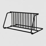 Garvee Floor Bike Rack Double-Side 10-Bike Rack 60"L Grid Bike Rack In Ground Freestanding Bicycle Floor Parking Stand for Garages Streets Yards Bike Events - Black