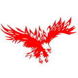 Garvee Flying Wings Eagle Car Decals, Vinyl Car Hood Body Side Stickers, 50x30CM, Black