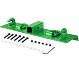Garvee Tractor Bucket Grab Hooks Heavy Duty Bolt On 2" Receiver Compact Tractor Compatible with Multiple Models Orange - Green