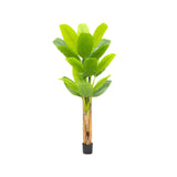 Garvee 5.5 FT Tall Artificial Banana Tree with Large Leaves and Natural Bark for Home Living Room Office Decor, Green