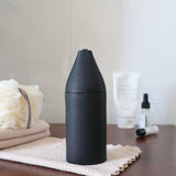 Garvee Black Silicone Soap Dispenser Refillable Compact Kitchen Sink Accessory 15x6cm Stylish