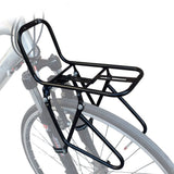 Garvee Bike Front Pannier Rack, Bicycle Hang On Front Rack, 15KG Load, Brake Frame Luggage Shelf, Black