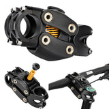 Garvee Suspension Stem 7 Degree 45mm Adjustable Bicycle Handlebar Stem for Shoulder Comfort Black 90mm