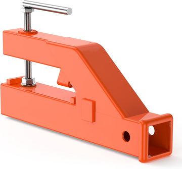 Garvee 2 Inch Clamp-On Trailer Hitch Receiver for Tractor Bucket Adapter