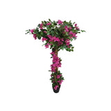 Garvee 6FT Artificial Bougainvillea Tree, Faux Silk Plant with Flowers, Indoor Outdoor Decor, Green - Bougainvillea Tree