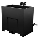 Garvee Ballast Box 3 Point Category 1 Tractor, 800lbs Capacity Tractor Ballast with 2 Inch Hitch Receiver, Fits Category 1 Tractor Attachment, Black - Black