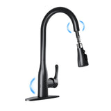 Garvee Touchless Kitchen Faucet With Pull Down Sprayer, Dual Sensor, Stainless Steel, Single Handle, 1 Or 3 Hole, Farmhouse Laundry Camper RV Bar
