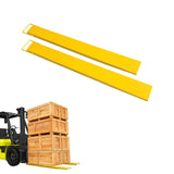 Garvee Pallet Fork Extensions Heavy Duty 72 Inch Forklift Fork Extenders 5.5 Inch Width Black - 72Inch