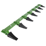 Garvee 72 in Heavy-Duty Steel Bucket Tooth Bar for Tractor Loader, 4,560 LBS Load-Bearing, Fits Cutting Edges 1/2 in or Less, No Drilling, Easy Installation - Green