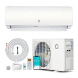 Garvee 12000 BTU Mini Split AC Heating System WiFi Enabled Wall-Mounted Energy Efficient 750 Sq.Ft White