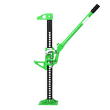 Garvee 33" Farm Jack 3 Ton Capacity Ratcheting Off Road Utility Heavy-Duty F-arm J-ack for Tractor Truck SUV Lift Height 5.12-25.39 Inches - Green