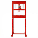 Garvee 20T Hydraulic Press H-Frame Heavy Duty Garage Shop Press Adjustable Work Table Red - 20T-Black