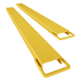 Garvee 5.5" Width Pallet Fork Extension, 4600 LBS Max Heavy Duty Steel Pallet Extensions for Forklift Truck - Yellow / 72x5.5 inch - Yellow
