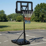Garvee Kids Basketball Hoop 5-7 ft Adjustable Height Portable Hoop with Wheels & Fillable Base 28 Inch Shatterproof PC Backboard for Indoor & Outdoor Play
