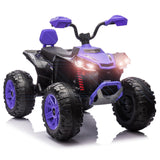 Garvee 2-Seater Kids ATV Ride-On Electric Quad 24V 7Ah Battery Bluetooth MP3 USB Spring Suspension Knee Pads