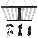 Garvee 600W 8-Bar LED Grow Light with Dimmable Full Spectrum for Indoor Gardens & Vertical Farming 4x4Ft Foldable Design - Multicolor3