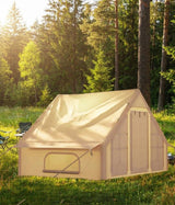 Garvee Inflatable Camping Tent for 6-8 Person Waterproof Quick Setup Oxford Air Tent Khaki