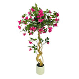 Garvee 4FT Artificial Trees Indoor Faux Tree Artificial Planter Thanksgiving Christmas Green - Green - 1 - 4 ft