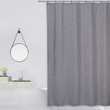 Garvee Waterproof Shower Curtain Mildew Resistant Polyester Fabric Bathroom Showers Bathtubs Multiple Sizes Grey - Green