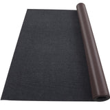 Garvee 6FT*29.5FT Boat Marine Carpet, Black Marine Carpet, Indoor/Outdoor Rug, TPR Non-Slip, Waterproof, for Patio Deck, Outdoor Use, Camping - Black