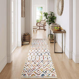 Garvee Washable Kitchen Runner Rug 2x6 Colorful Non Slip Soft Floor Carpet for Bathroom Laundry Indoor Farmhouse Entryway Bedside