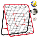 Garvee Adjustable Sport Rebounder Net for Soccer Baseball Volleyball, 4x4Ft or 5x4Ft, Portable Training Equipment