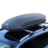 Garvee Rooftop Cargo Box Carrier 14 Cubic Hardshell Dual-Side Opening Universal Fit for Cars & SUVs Black 61.81x30.91x14.76 in