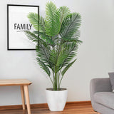 Garvee Artificial Areca Palm Plant 5.5FT Faux Palm Tree In Pot Tropical Indoor Outdoor Green