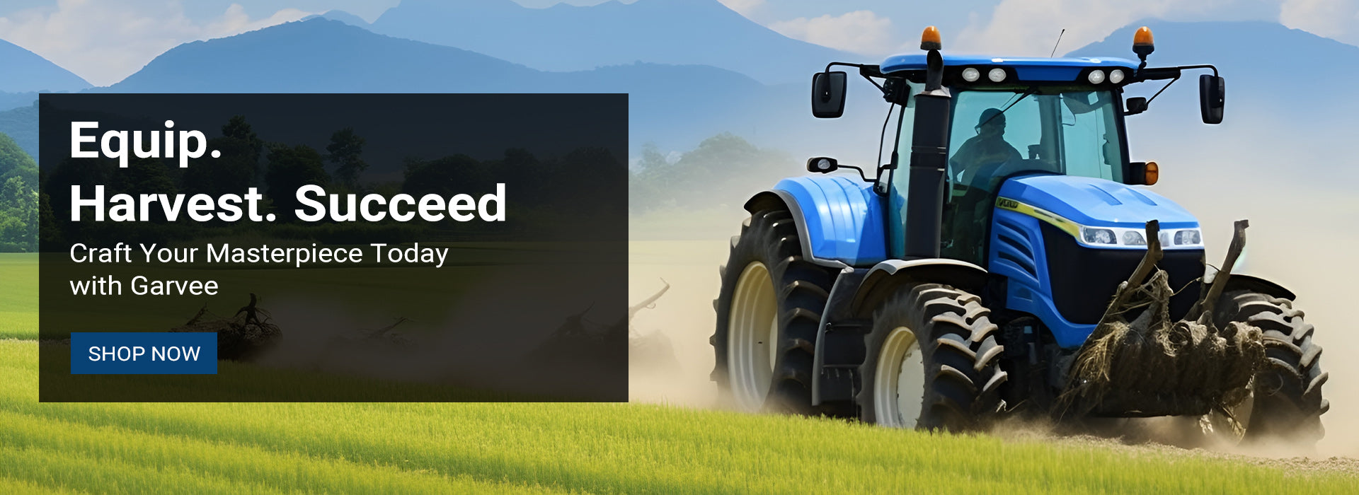 Agriculture & Forestry Equipment Banner