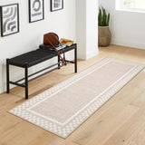 Garvee Kitchen Runner Rug 2x6, Modern Checkered, Washable & Non-Slip, 100% Polyester, Stain Resistant, TPR Backing, for Laundry Room & Hallways