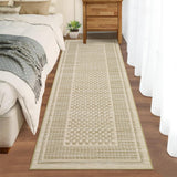 Garvee Modern 2x6 Runner Rug Washable Non-Slip Low-Pile Polyester Durable Edges Foldable for Entryway Bathroom Kitchen Living Room