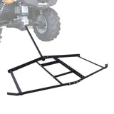 Garvee Driveway Drag 66" Steel Drag Harrow Heavy-Duty Rust-Resistant Adjustable Bars Pin-Style Hitch Tow Behind ATV UTV Garden Tractor Yard Leveling - Black