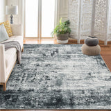 Garvee Modern Abstract Boho Washable Area Rug High-Traffic Areas Living Room Bedroom Kitchen Dining Grey 8x10