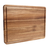 Garvee Extra Large Acacia Wood Cutting Board, 20 x 15 x 1.3 in Reversible Butcher Block - Deep Juice Groove - Kitchen Food Prep for Meat, Veggies, Cheese & Serving - Primary Color