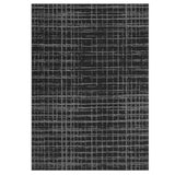 Garvee Area Rug – Modern Washable Low Pile Non-Slip Carpet, Soft Mark Resistant Abstract Geometric Accent Mat, Collapsible – Living Room, Bedroom, Office, Dining Room, Playroom – Black Tone, USA, 10x13ft (305x396cm) - Black Tone