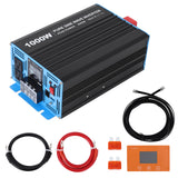 Garvee 2500W Pure Sine Wave Power Inverter, 12V DC to 120V AC, 4 AC Outlets, 1 Terminal Block, USB Port, LED Display, Wired Remote – High Efficiency for Home, RV, Truck, Solar Applications – 12V-120V, 1 x 5V/3.4A USB, Wired remote control with screen