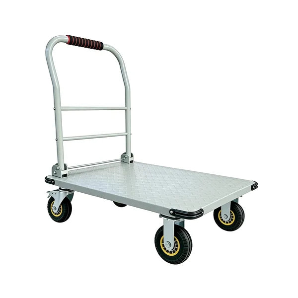 Garvee Heavy Duty Platform Truck Cart 1800LBS Capacity Steel Flatbed Dolly 36x24 Large Utility Cart Foldable Hand Truck Warehouse Garage Shipping Moving