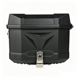 Garvee 45L Heavy-Duty Aluminum Motorcycle Trunk, Universal Waterproof Top Case with Secure Lock, Padded Liner & Easy Mounting for Most Bikes