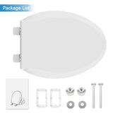 Garvee Soft Close Commercial Toilet Seat with Built-In Toddler Potty, Magnetic Child Seat, Non-Slip, Easy Clean, Fits Adults & Children, White and Pink – Perfect for Public Restrooms – System default_3 - Pink