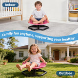 Garvee Pink Sensory Swivel Chair for Kids - Perch and Spin Flower Petal Seat for Autism & ADHD - Non-Slip, Balance Trainer, Vestibular Stimulation - Indoor/Outdoor Child Stool - Supports Up to 220 lbs - Color: Pink