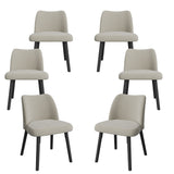 Garvee Velvet Upholstered Dining Chairs Set of 2 - Modern Mid-Century, Curved Backrest, Heavy Duty Metal Legs - Comfortable Seating for Kitchen or Restaurant - Easy Assembly - Khaki