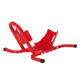 Garvee Heavy Duty Motorcycle Wheel Chock – 1800 Lb Capacity, Adjustable Fit for 16"-21" Tires – Global Stand for Cruisers, Dirt Bikes, ATVs – Secure Front or Rear Mount for Trailer, Garage, Repair Shop – Rust-Resistant Steel – Color: Red