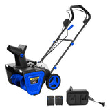 Garvee Metal 20-Inch 40V Lithium-Ion Battery Snow Blower, Black, 20-Inch Battery Pack
