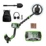 Garvee Metal Detector for Adults & Kids, Waterproof Metal Detectors with High Accuracy 8" Search Coil, All Metal & Disc Modes for Gold Detector